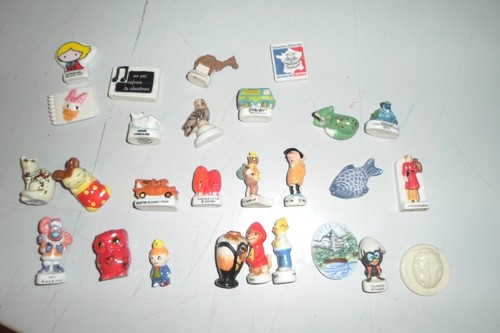 Lot feves avec longwy daum - lot,