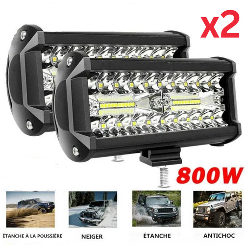 Phare travail led - phare, 800w
