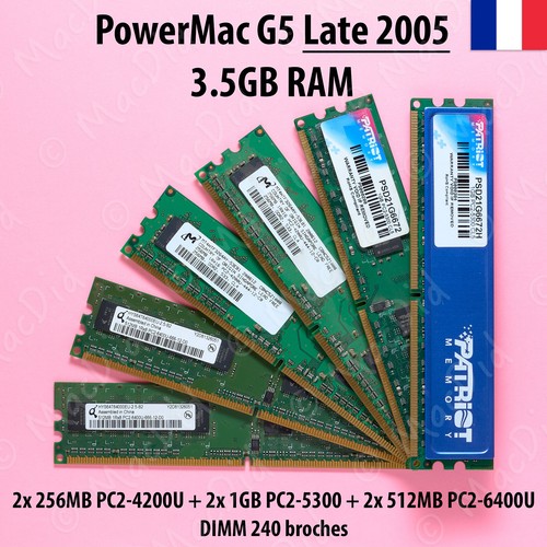 Ram powermac late - g5,