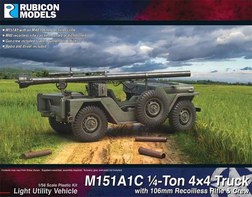M151ac 4x4 camion avec 106mm - m151ac,