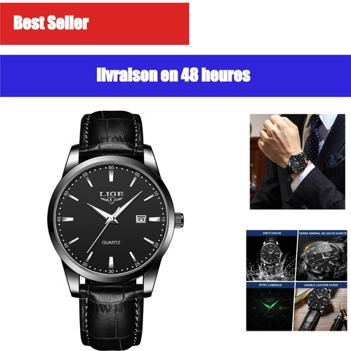 Montre homme étanche - montre,