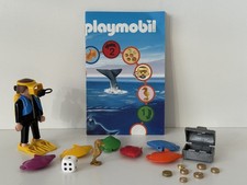+++ PLAYMOBIL Jeu du Plongeur avec règle du jeu 4979-2008 COMPLET +++