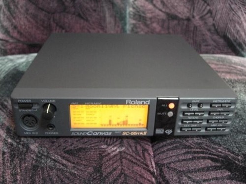 Roland sound canvas 55mkii - roland,