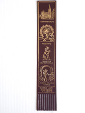 Marque-page en cuir Vienne