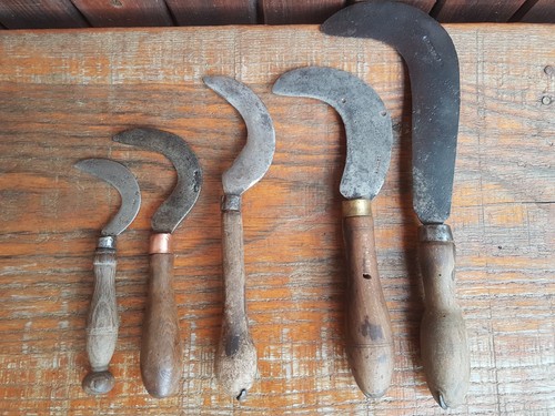 Lot ancienne serpette - , ancien