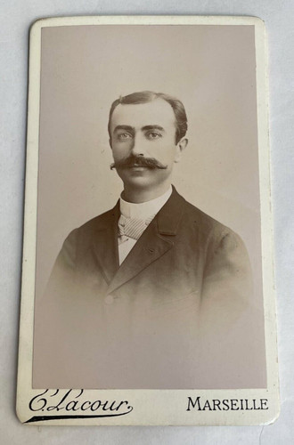 Photographie cdv circa 1900 - cdv,