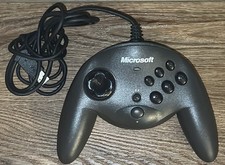 Microsoft SideWinder Game Pad Controller Mac PC USB X08-09336 Dark Gray