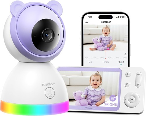 Babyphone camera ptz - 2k,