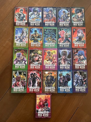 Lot manga hokuto ken - manga, 1-21