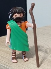 PLAYMOBIL FIGURINE NOE REF 9373 ARCHE DE NOE NAISSANCE BELEN BERGER VILLAGEOI...