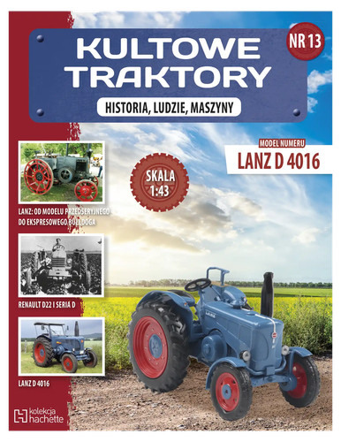 Hachette kultowe traktory - hachette, nr