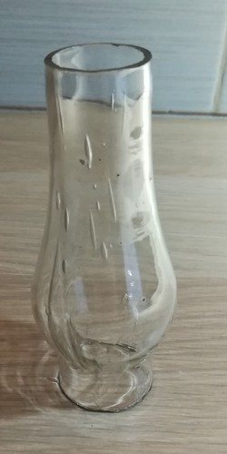Verre lampe pétrole - à,