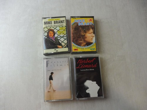 Lot cassettes audio - de, k7