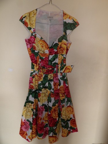Robe pin rockabilly fleurie - robe,