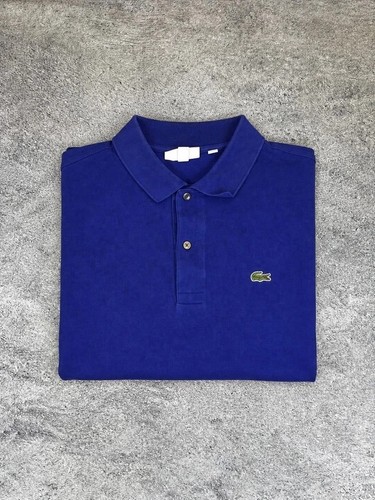 Polo lacoste bleu indigo - polo,