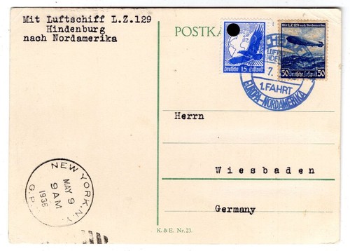 Zeppelin poste aérienne - poste,