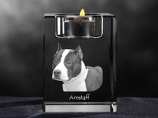 Amstaff, Bougeoir En Cristal