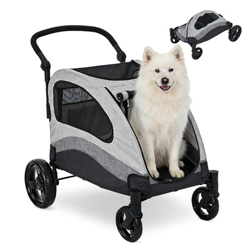 Dog stroller extra large to - up,