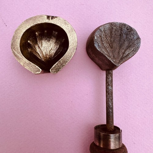 Ancien fer gaufrer moule - ancien,