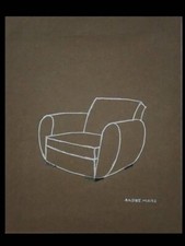 ANDRE MARE, PROJET DE FAUTEUIL