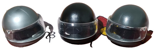 Playmobil lot casques - lot, x3