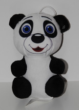 Peluche doudou panda FOREST DISTRIBUTION noir blanc 15 cm NEUF
