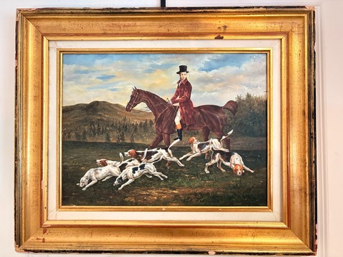 Tableau peinture huile panneau - tableau,