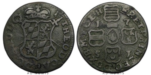 Belgique liard 1751 jean - 1,