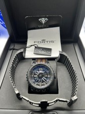 Fortis Watch B-47 Black Monster 675.18.161 Stainless Steel