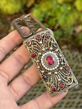 Remarkable 19th Century Iron Belt Buckle & Fashion & Antique Jewelry