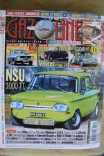 GAZOLINE N°109 NSU 1000 TT / R12 GORDINI / VELOREX / JEEP WILLYS CJ5 / TALISMAN