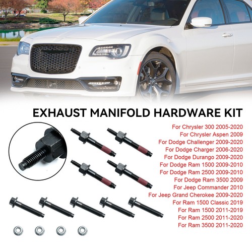 Exhaust manifold hardware kit - exhaust,