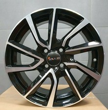 Kit 4 Jantes En Alliage 15 Pouces Opel Crossland X 6,0J ET25 4X108 Bicolore Neuf