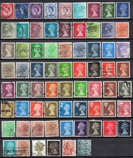 Royaume - Unis Reine Elizabeth II machin lot oblitéré voir scan