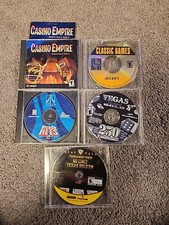  Vintage 90's  Windows 95/98 PC Games 5 Games