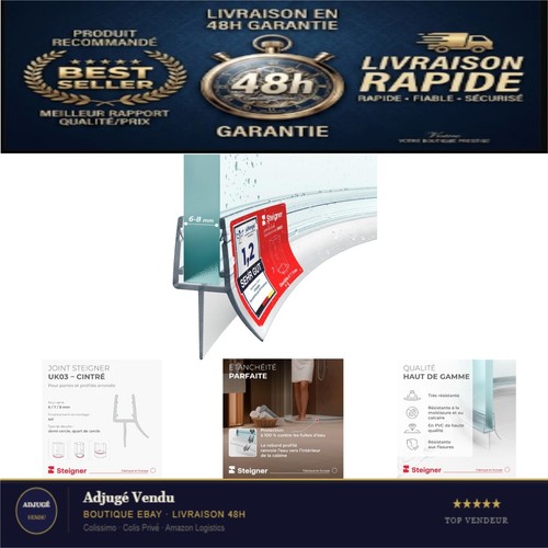 Steigner joint porte douche - steigner, de