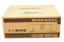 Marantz MM7025 Black 2 Channel Stereo Power Amplifier 140 Watt