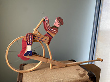 Jouet ancien bois: Cycle à