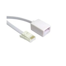 GF1561 Câble BT téléphone / fax / modem Extension 2 mètres de base 6