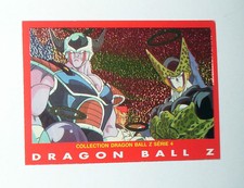 RARE CARTE DRAGON BALL Z SERIE 4 1989 KING COLD FREEZA Dr GERO CELL RECOOM N° 10