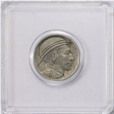 1913 “Tufty” Original Hobo Nickel With OHNS Quality Designation Paper