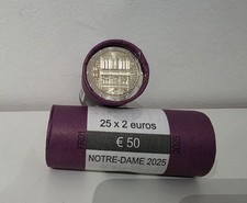 Rouleau 25 x 2€ Euros