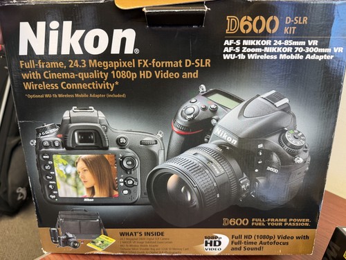 Mint nos nikon d600 full - d600, frame