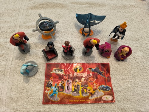 Lot figurines kinder gli - 9,