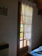 rideau dentelle blanc