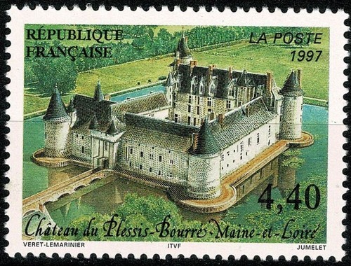 France 1997 château - france,