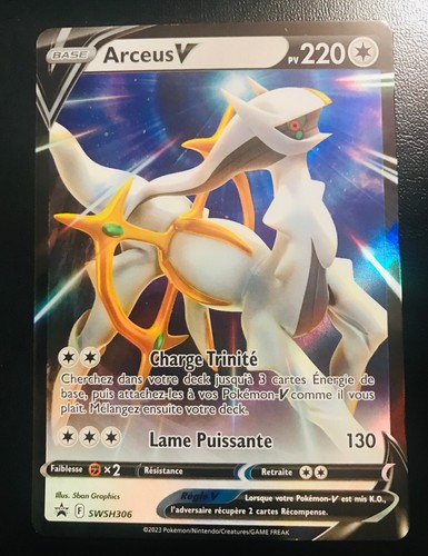 Carte pokemon arceus promo - carte,