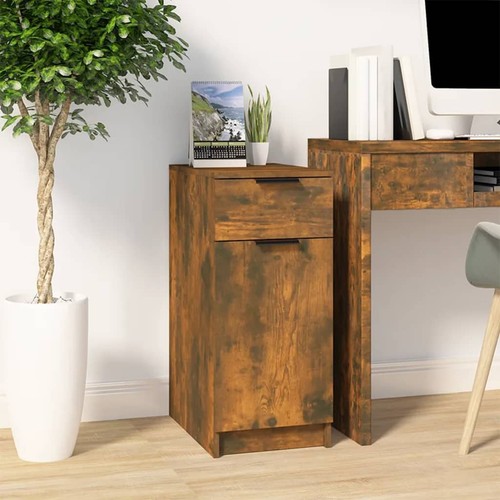 Armoire bureau gris béton - de,