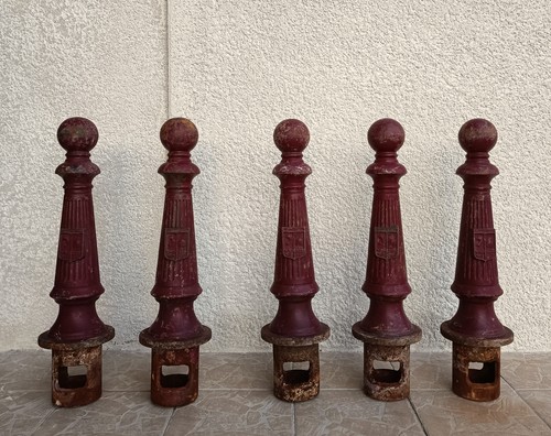 Poteaux anciens fonte - 5,