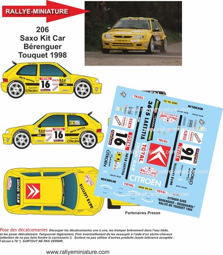 Decals ref 0206 - ref, citroen